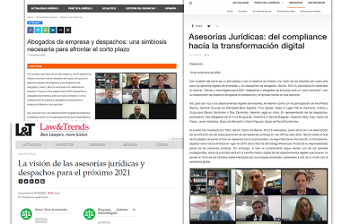 Brugueras, Alcántara & García-Bragado participa en el webinar sobre las tendencias legales para 2021